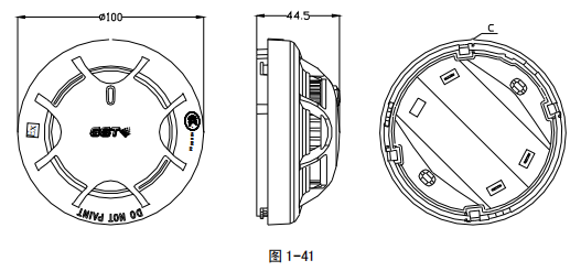 保定海灣JTY-GF-GST9711（Ex）型點型光電感煙火災探測器安裝參數