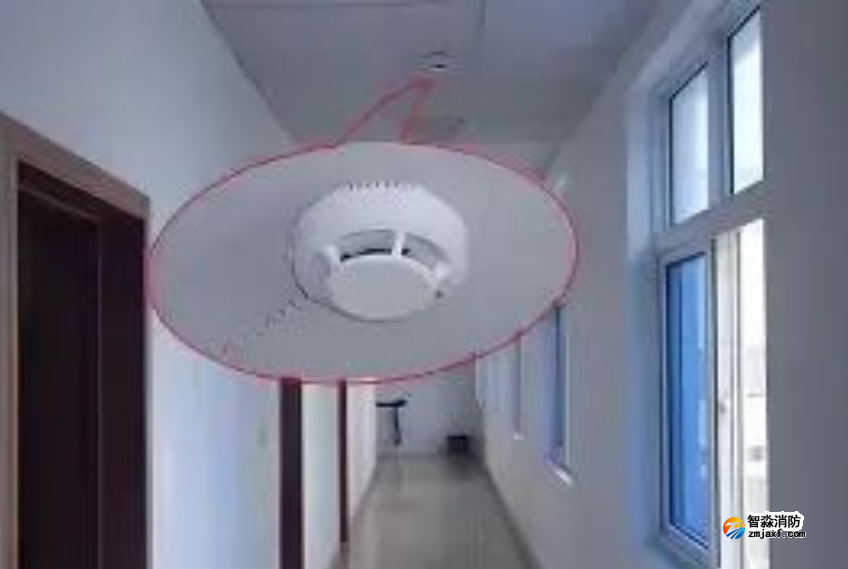 滄州點型感煙、感溫探測器安裝間距要求
