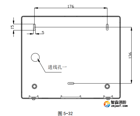 海灣GST-LD-8316型手自動(dòng)轉(zhuǎn)換開(kāi)關(guān)安裝插孔